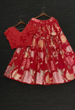 Kids - floral sequinned Lehengas 0-15 yrs