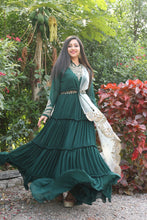 Exclusive green gown