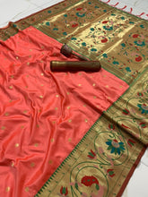 Polka kanchipuram peacock sarees