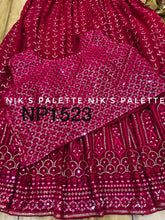 Niks collection - cherry readymade Lehenga