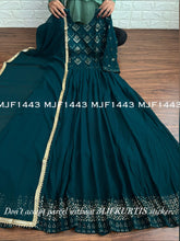 Bottle green anarkali