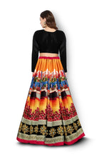 Multicolour Bangalore silk Lehenga