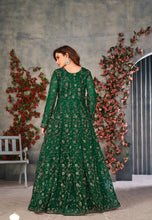 Floral net gowns pants style