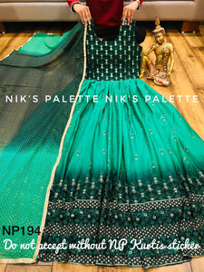 Niks collection: bottle green