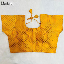 Plus size brocade blouses