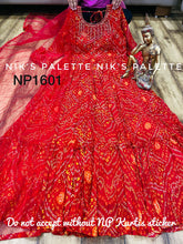 Niks collection - red bandhani gown with lots of flair