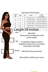 Saree and gown shapewear
