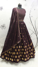 Misha - Purple Lehenga