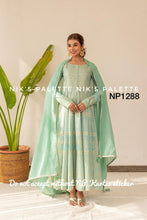 Niks collection: pastel green anarkali