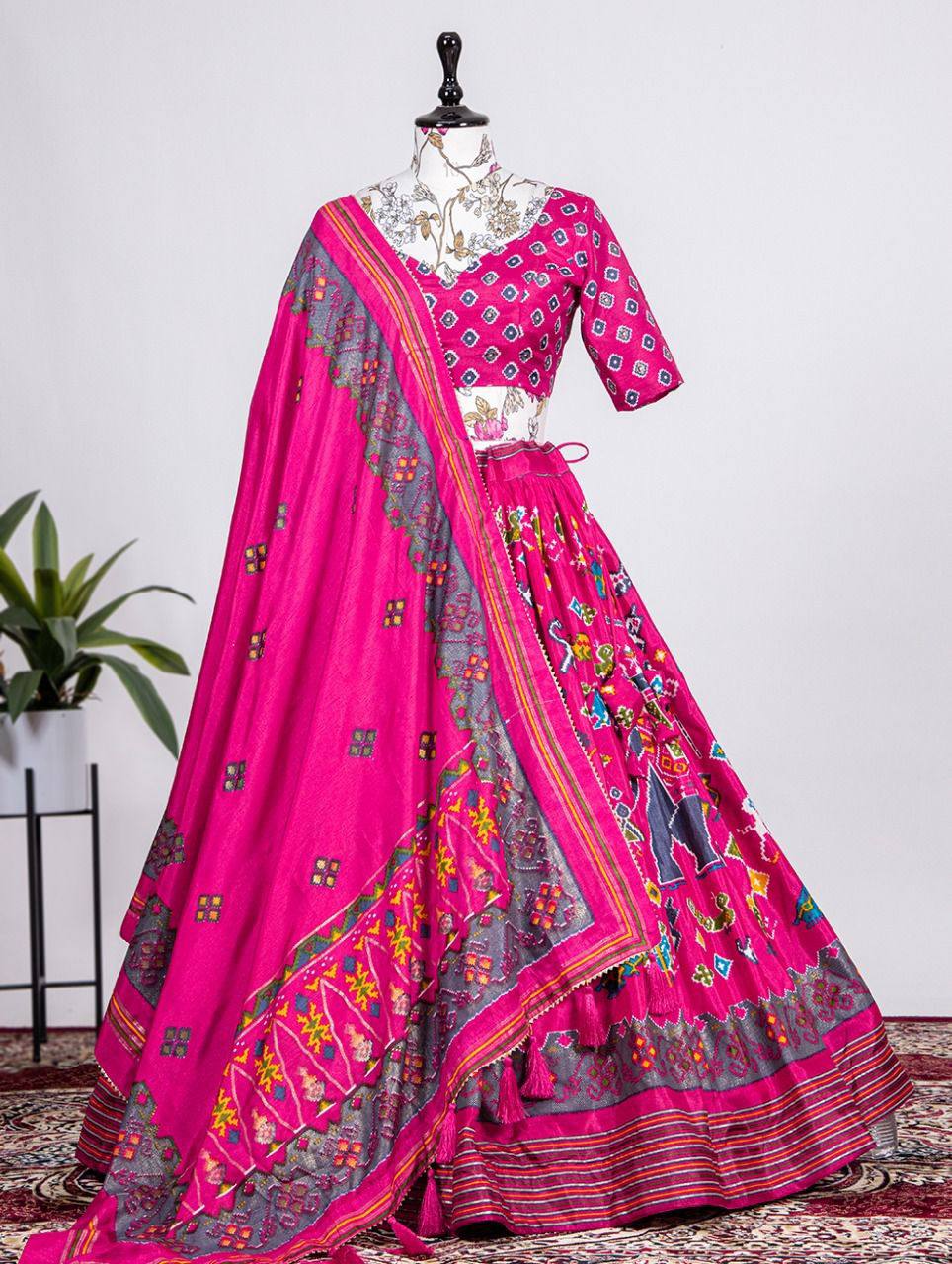 Patola print Lehenga