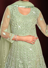 Safeena vol 3 - pista green anarkali