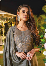 Silk embroidered suits (Gurudwara style) (Plus size option)
