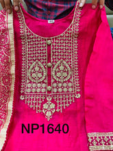 Niks collection - pink silk anarkali