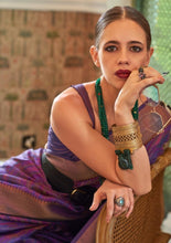 Organza silk two tone saree collection