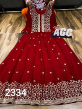 AGC collection - red anarkali