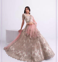 Zizi collection vol 2 - off white net Lehenga