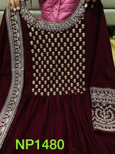 Niks collection - deep red Swarovski gown (also plus size)